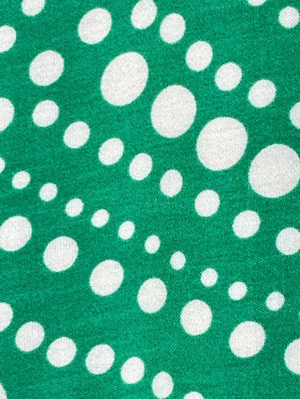 RIXO Laura Green Polka Dot Viscose Crepe Button Front Mini Dress L - Picture 8 of 12